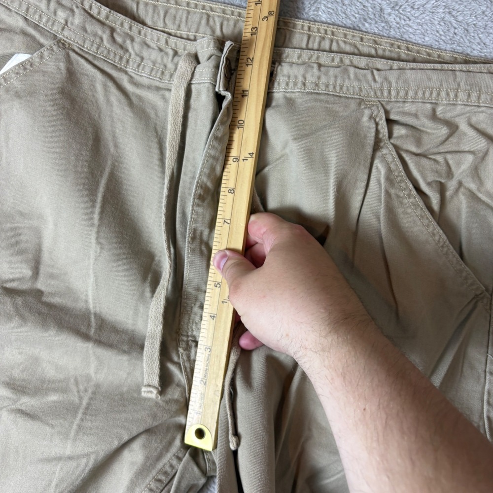 Levi's Cargo Pants Men XL (Fits 38x30) L2 Khakis Loose Wide Leg Tan Khaki - Picture 7 of 11